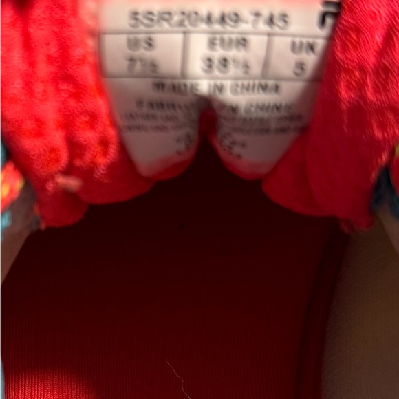 FILA neon sneakers-7 1/2 - Picture 7 of 7